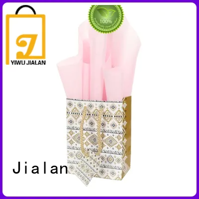 Jialan paper bags wholesale widely employed for packing gifts
