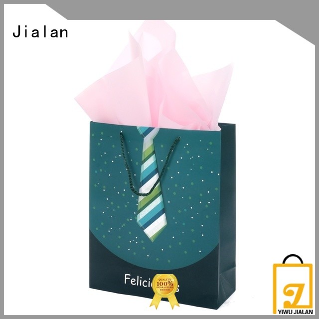 Jialan personalized paper bags ideal for holiday gifts packing