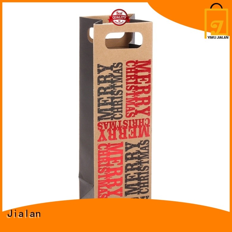 Jialan paper wine gift bags supermarket