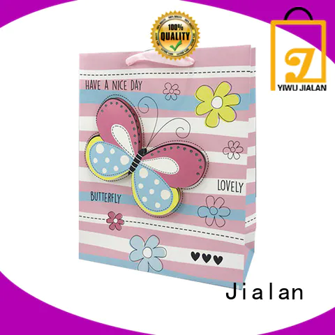 Jialan good quality paper bags with handles packing gifts