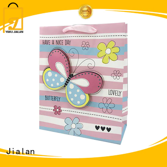 Jialan Eco-Friendly paper bags with handles optimal for packing gifts