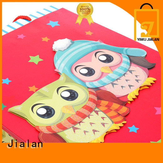 Jialan customized gift wrap bags excellent for gift stores