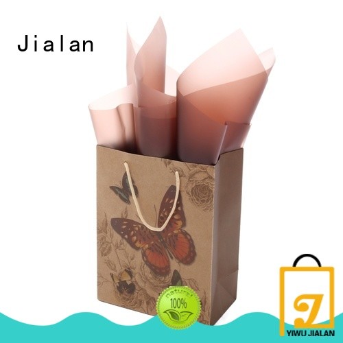 Jialan customized kraft paper bags great for shoe stores
