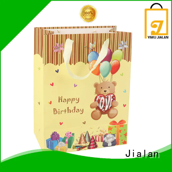 Jialan good quality gift bags holiday gifts packing
