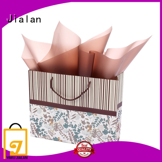 Sacchetti regalo di carta di jialan che soddisfano i regali di compleanno di imallaggio