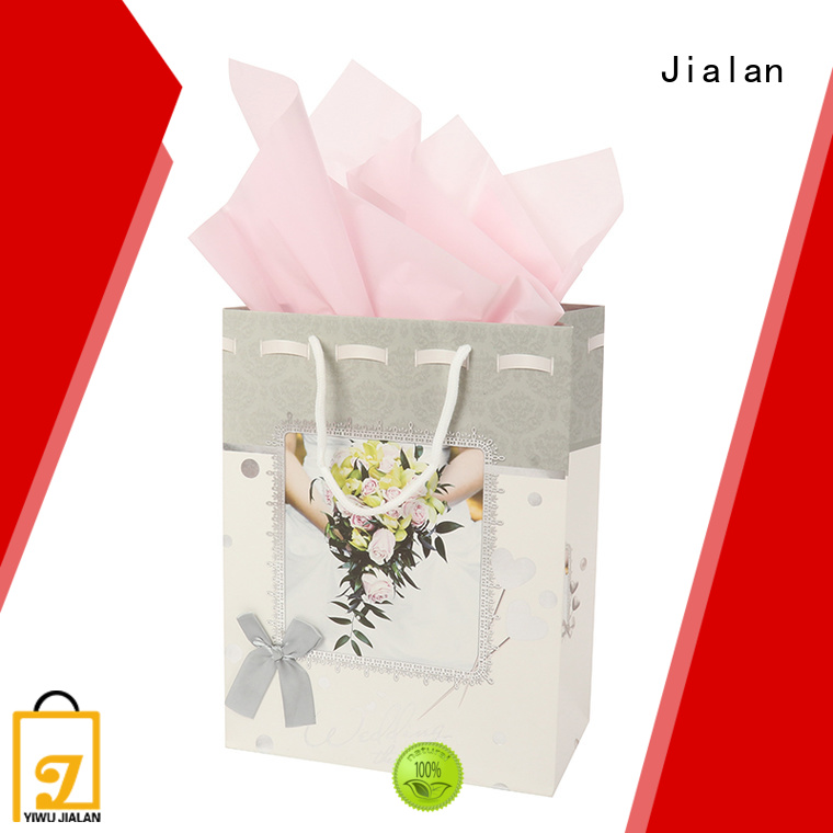 Jialan توفير تكلفة حقائب هدية ورقه هدايا عطية التعب