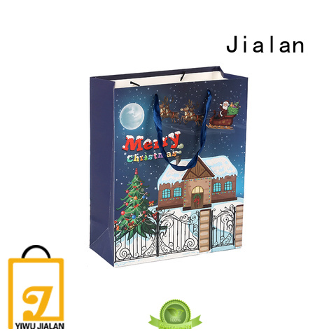 Jialan Personnalisé Sacs Papiers Cadeaux de Vacances Emballage